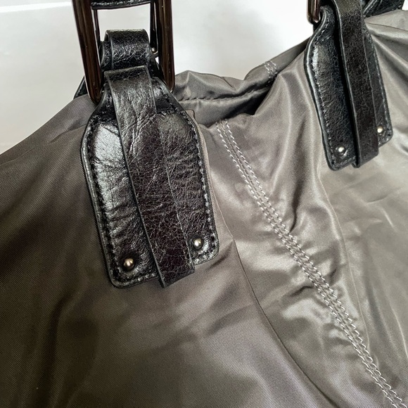 Christopher Kon Canvas/Leather Large Tote Bag/Purse - Picture 12 of 15